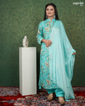 Printed Kurti Set with Handwork