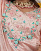 Chandri Silk Kurti Set