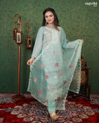 Elegant Chikankari Kurti Set