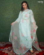 Elegant Thread-Embroidered Kurti Set