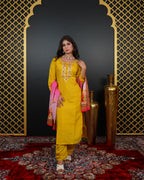 Handworked Kurti Set
