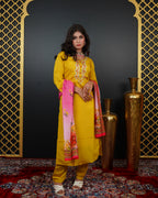 Handworked Kurti Set