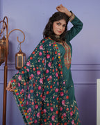 Straight-Cut Thread Work Kurti Set