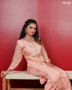 Elegant Banarasi Boota Kurti Set