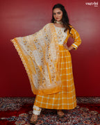 Frock-Style Kurti Set