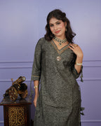 Self-Printed Kurti Set