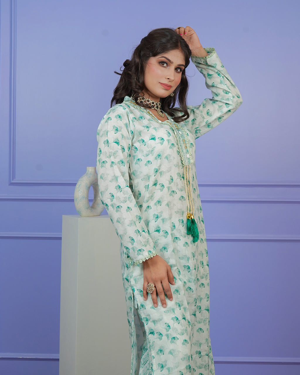 Printed Kurti & Salwar Set