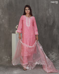 Zohra Threadwork Kurti Set