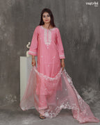 Zohra Threadwork Kurti Set