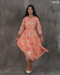 One-Piece Georgette Frock Set