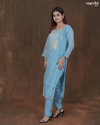 Nazira Threadwork Kurti Set