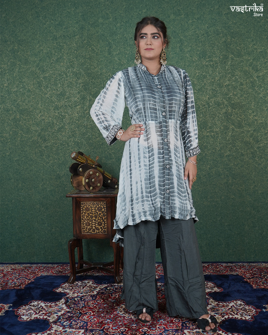 Shibori Print Coord Set