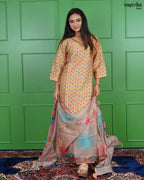 Silken Vibe Kurti Set