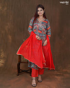 Alia Cut Kurti Set