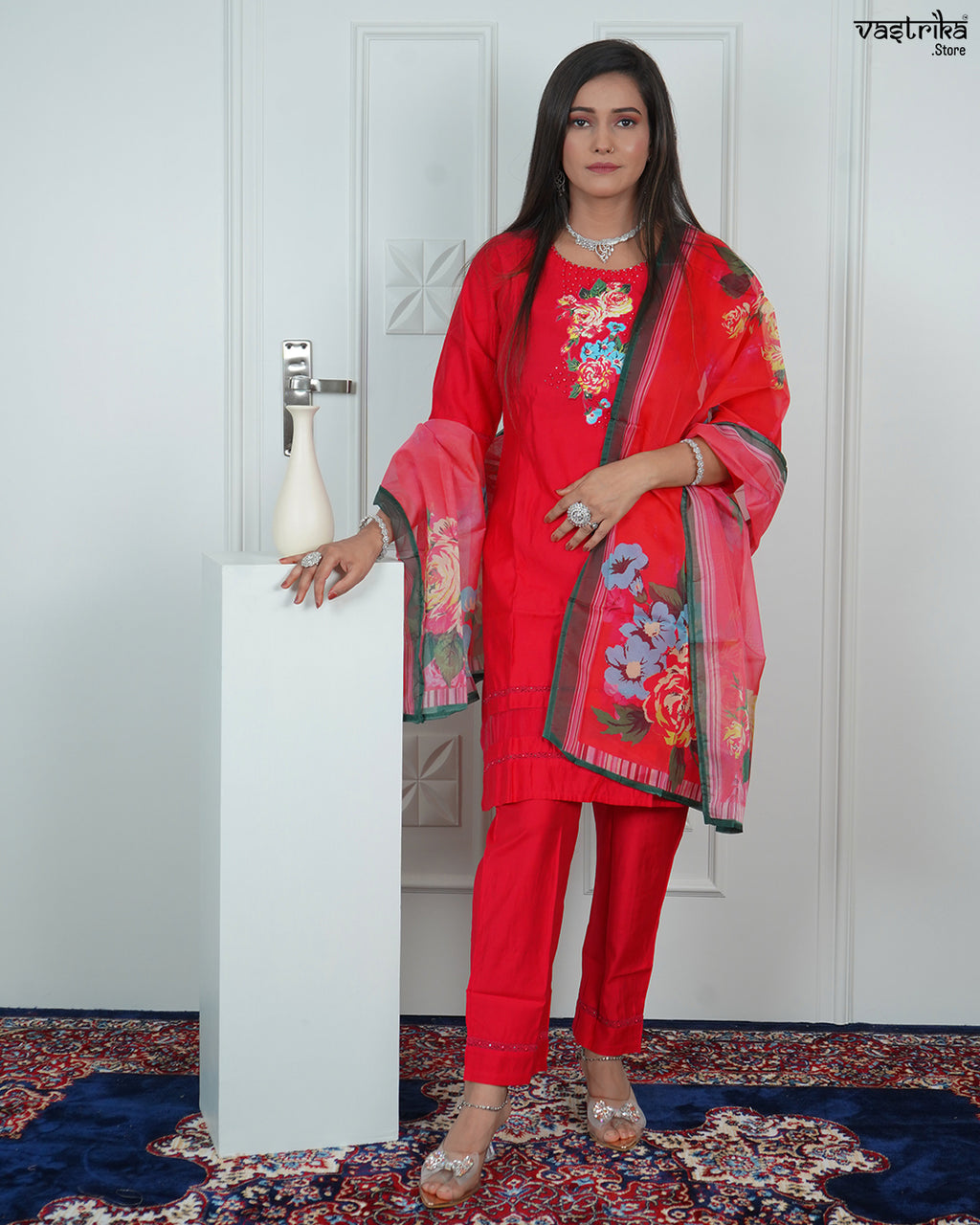 Elegant Handworked Kurti Set