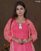 Elara Printed Frock Set