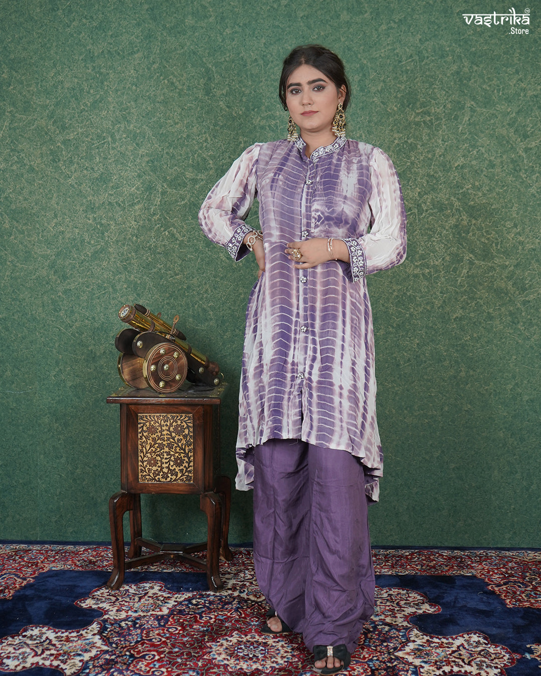 Shibori Print Coord Set