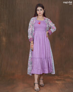 Amara Printed Frock Set