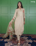 Jari & Handwork Kurti Set