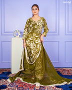 Mehndi Angrakha Gotta Pata Set