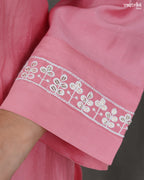 Zohra Threadwork Kurti Set