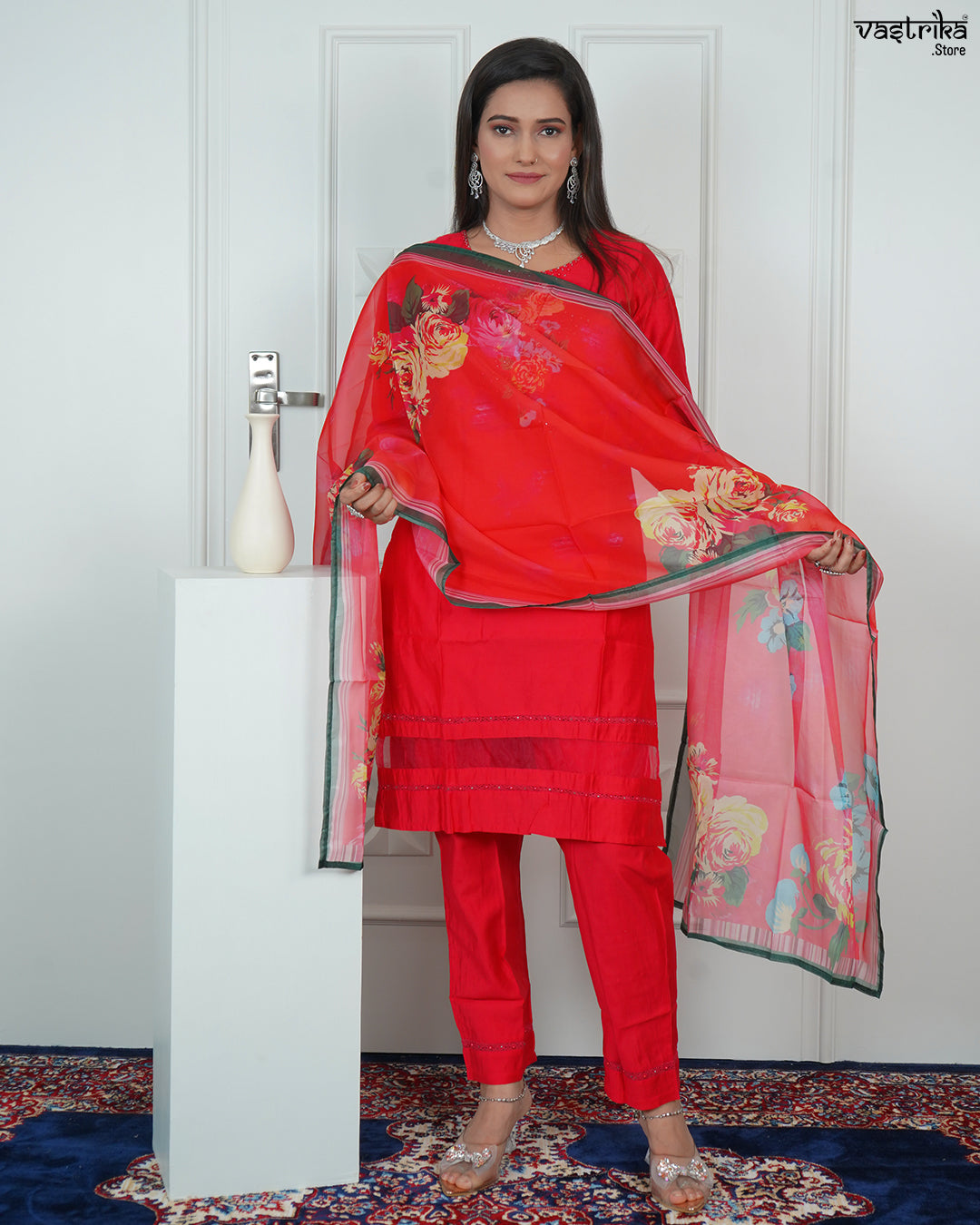 Elegant Handworked Kurti Set