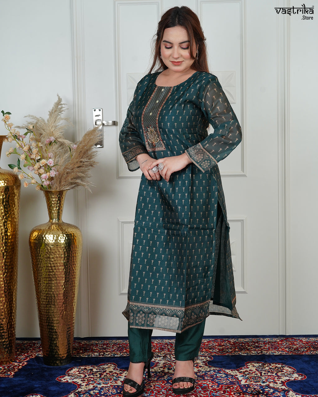 Round Gala Kurti Set