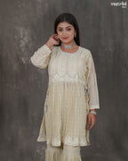 Noor-e-Chikan Sharara Set