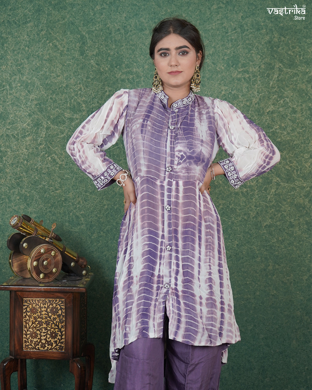 Shibori Print Coord Set