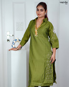 Mehndi Masleen Coord Set