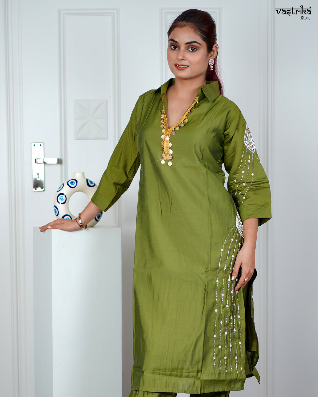 Mehndi Masleen Coord Set