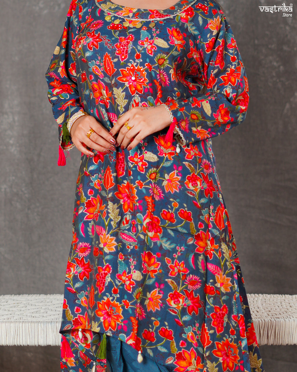 Maslin Silk Kurti Set