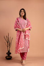 Full Embroidered Lucknavi Kurti
