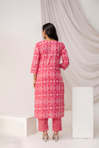 Printed Kurti with Stylish Dupatta