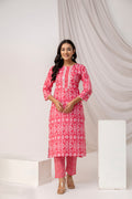 Printed Kurti with Stylish Dupatta