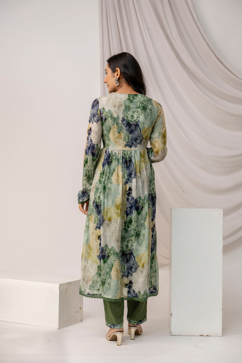 Jaipuri Printed Kurti Set