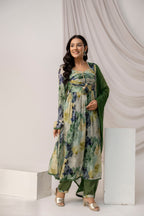 Jaipuri Printed Kurti Set