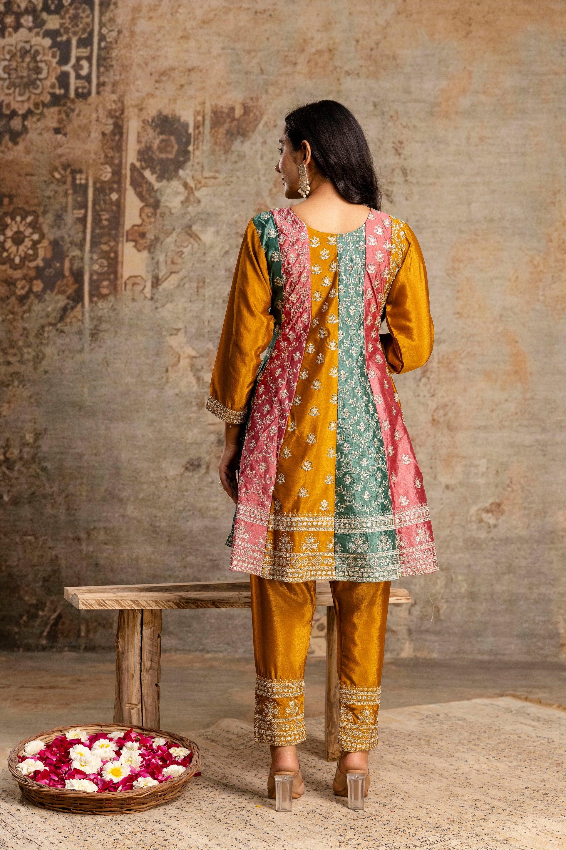 Silk Frock Set