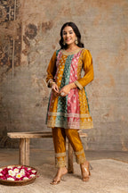 Silk Frock Set