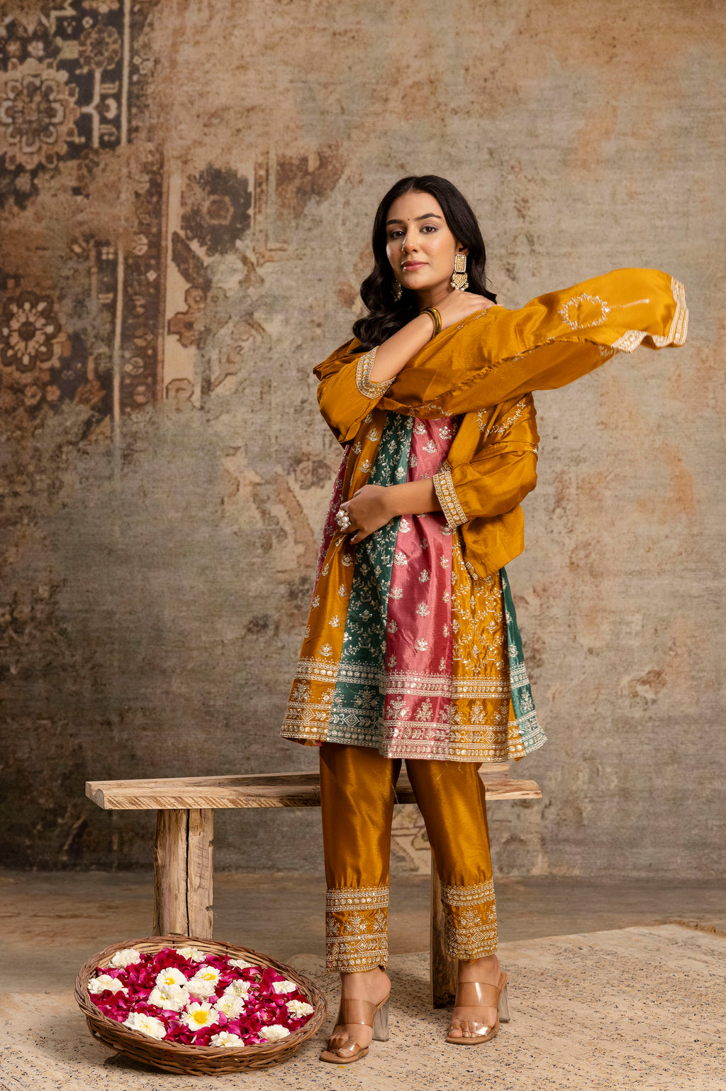 Silk Frock Set
