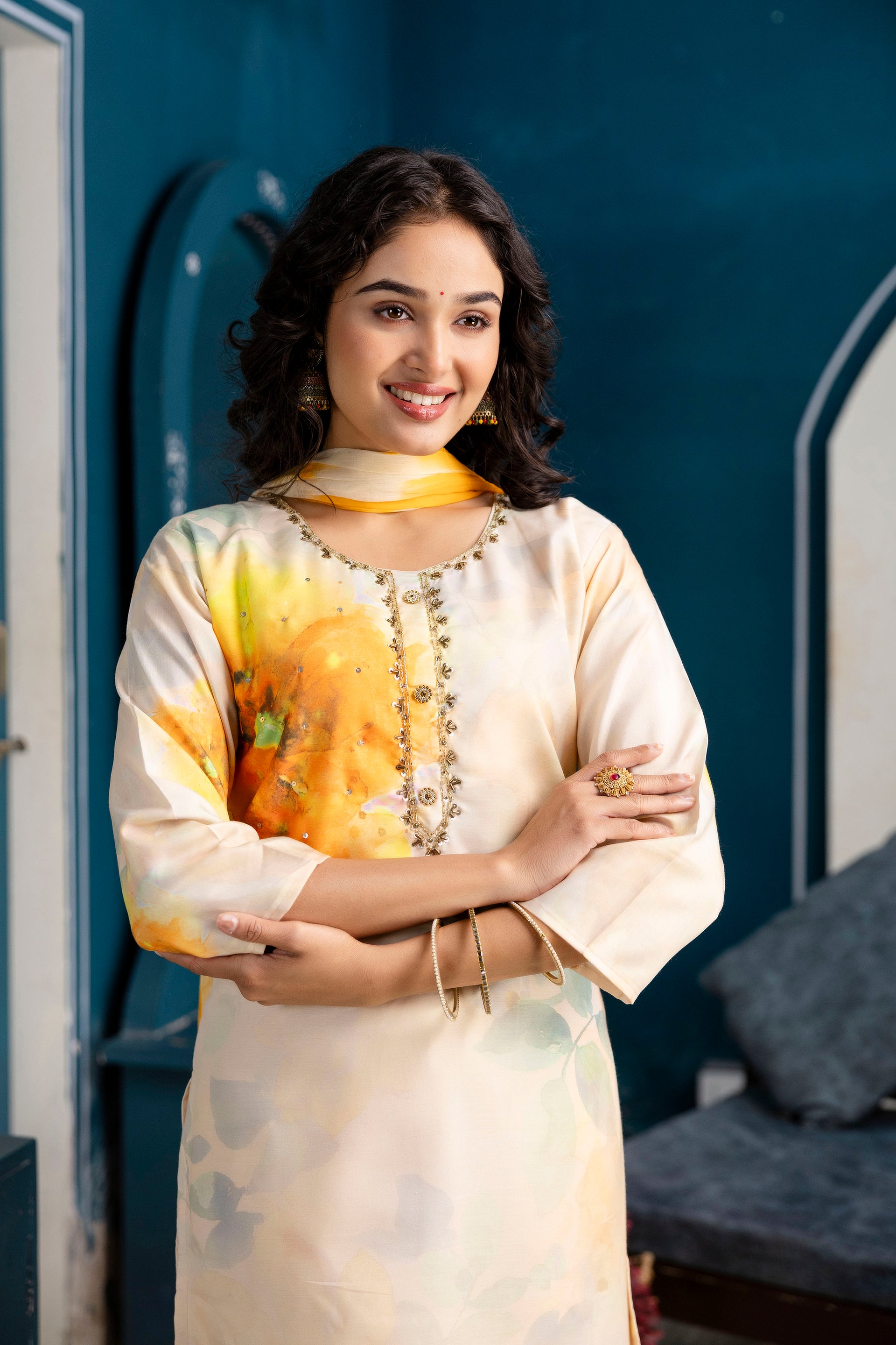 Digital Dream Kurti Set
