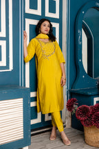 Handworked Kurti Set
