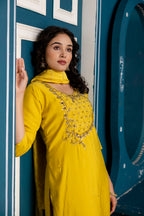 Handworked Kurti Set