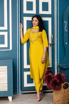 Handworked Kurti Set