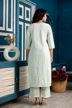 Chinnon Gotta Patti Kurti Set