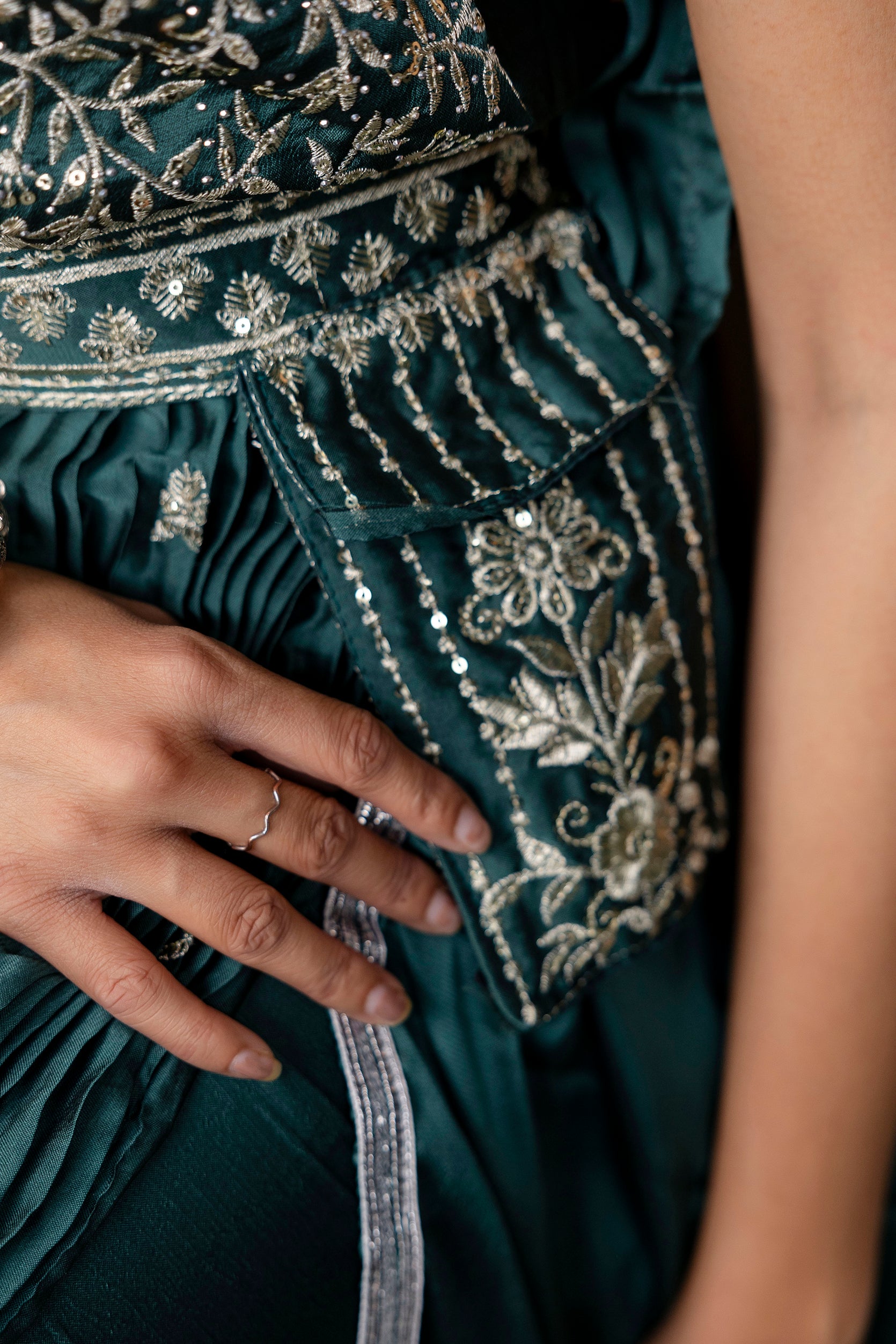Embellished Kurti Sharara Set