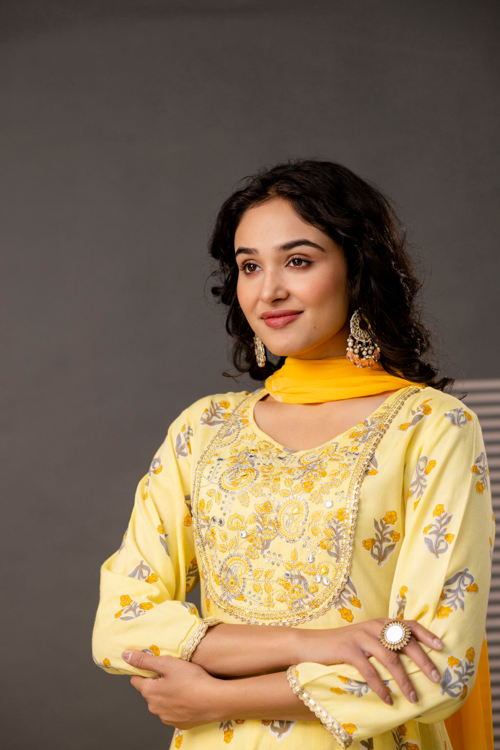 Festive Embellished Sharara Set