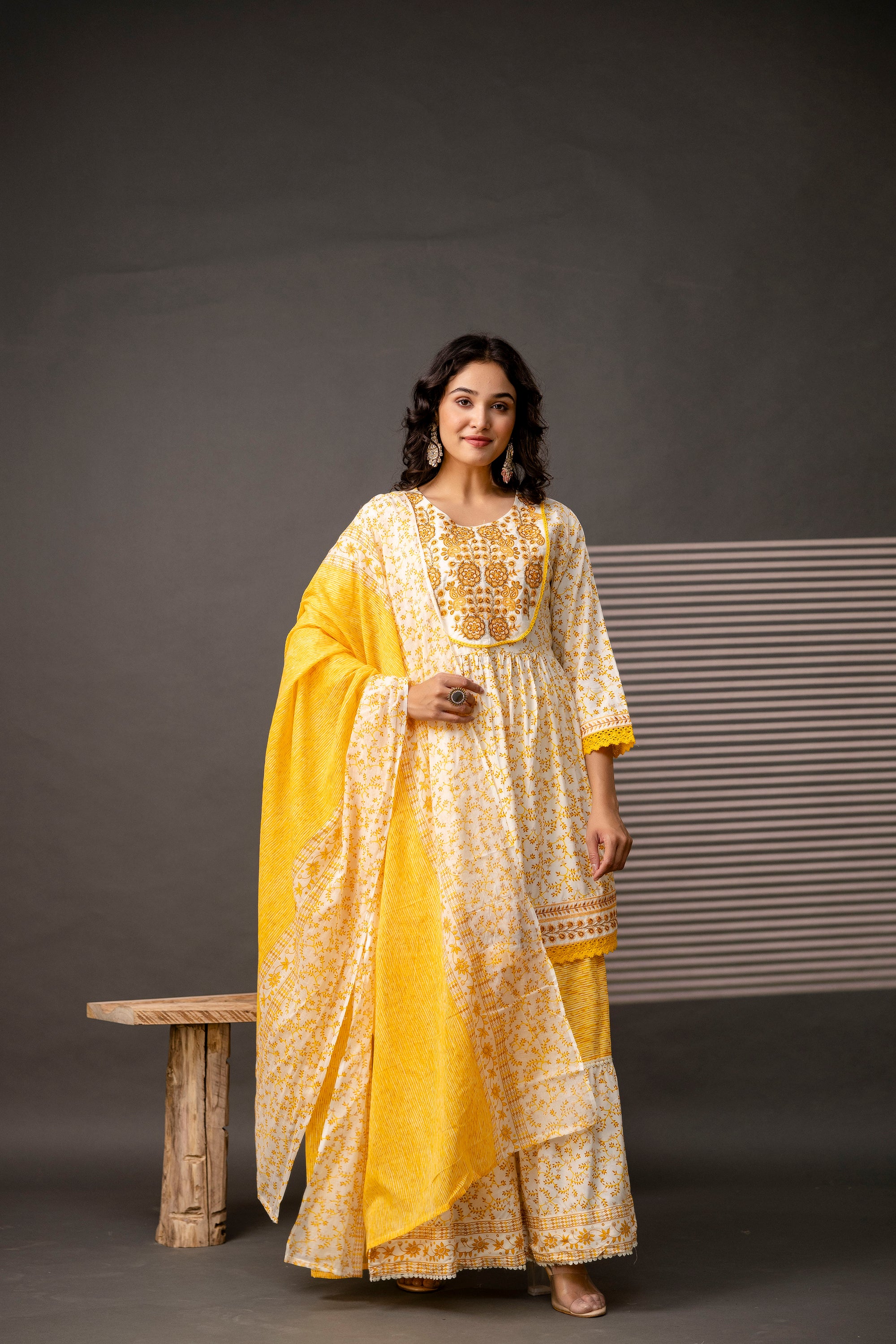 Cotton Festive Sharara Set