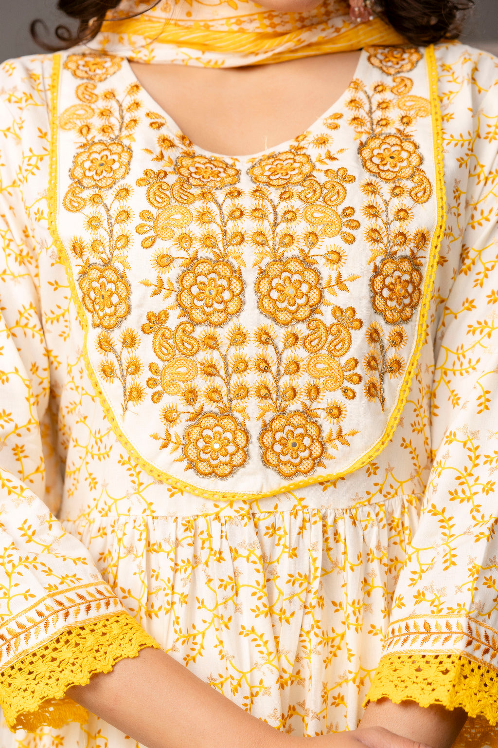 Cotton Festive Sharara Set
