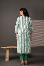 Printed Kurti Set with Gotta Patti Work